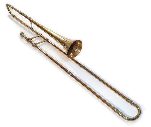 Sacabuxa (Trombone antigo), construído por Jean Schnitzer (Nuremberg), 1581