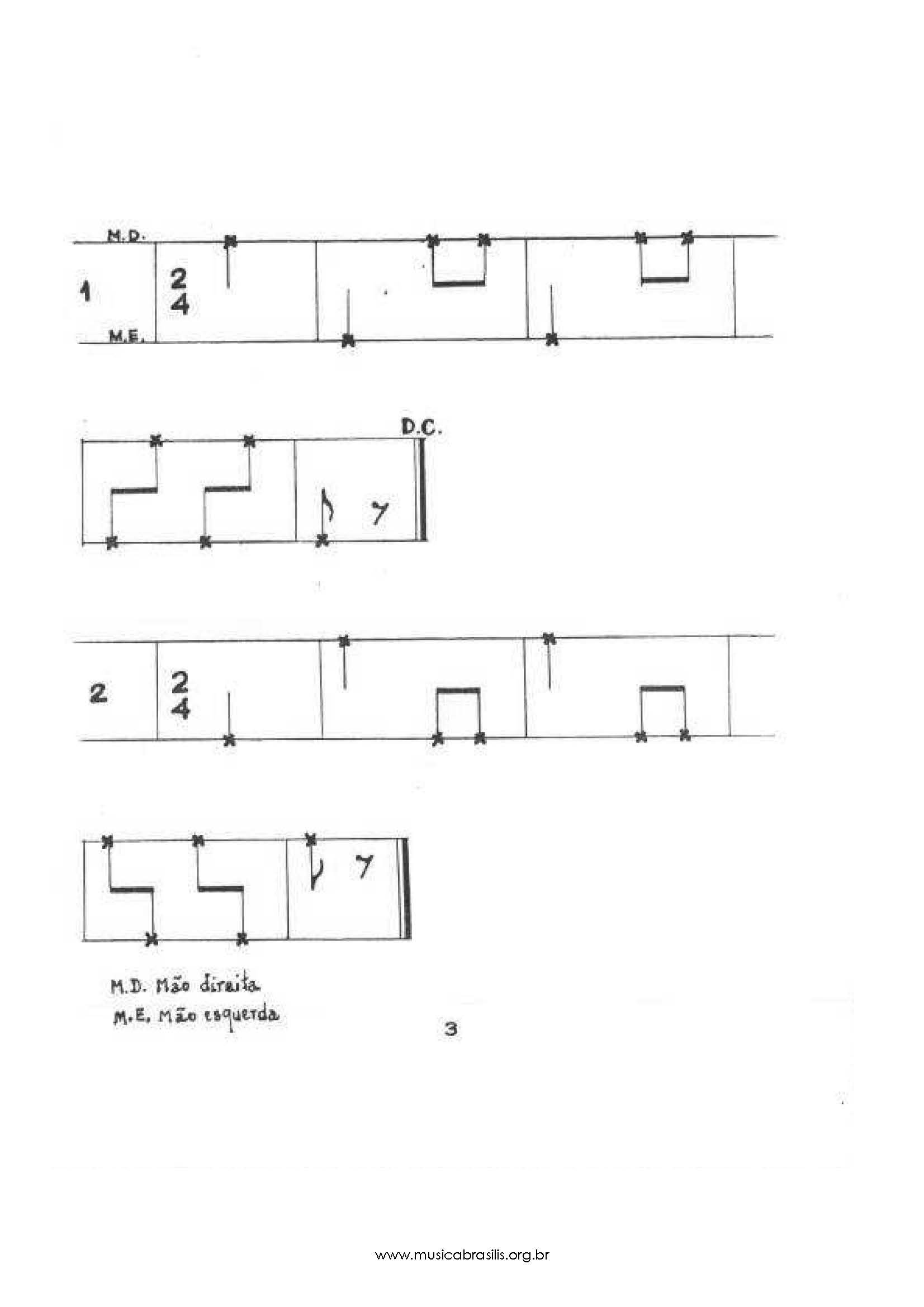 Estudos de ritmo e som - 2º ano