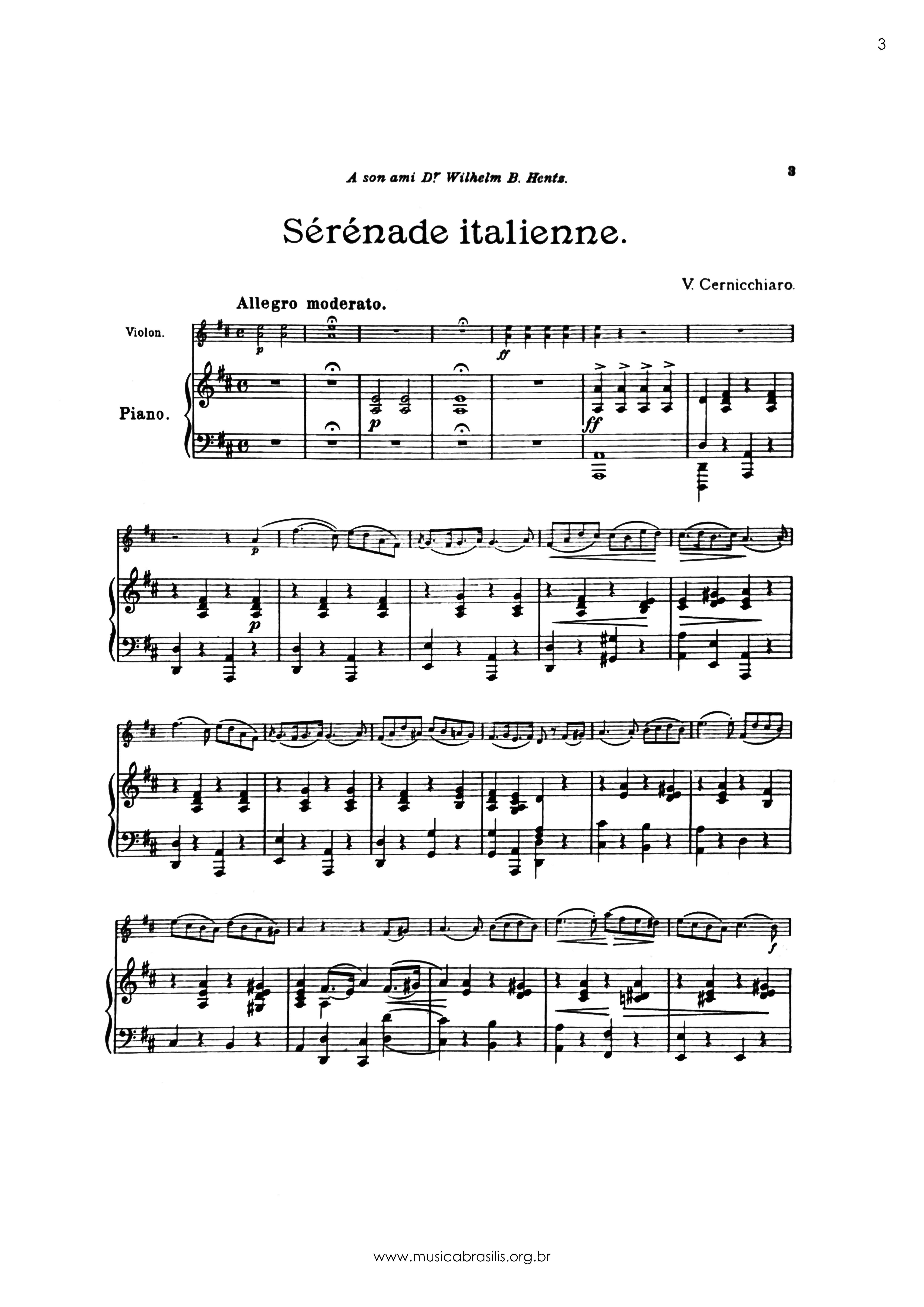 Serenade italienne